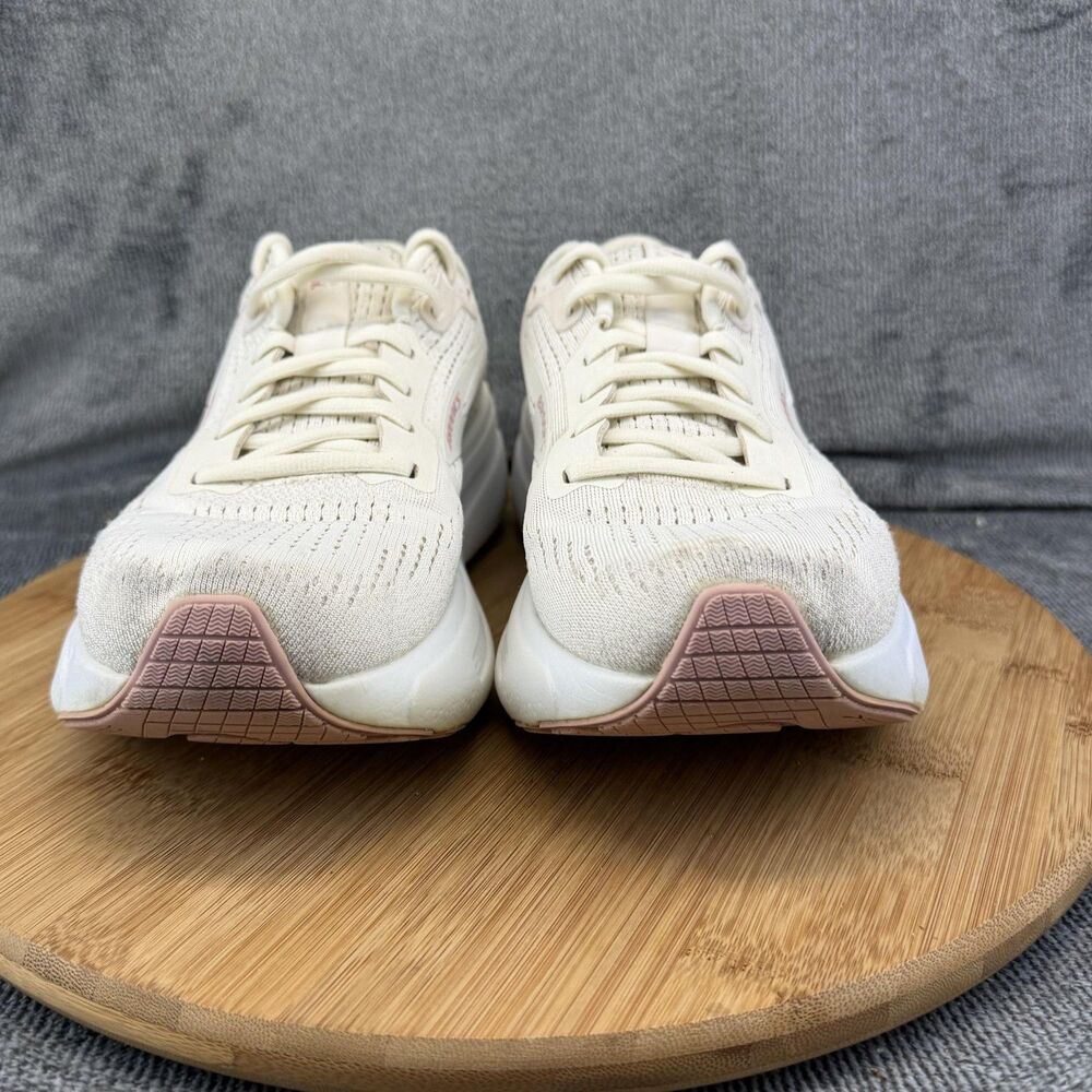 Brooks Ghost Max 2 Shoes Womens Size 8 White Mesh Running Sneakers 1204201B190 - Picture 2 of 12
